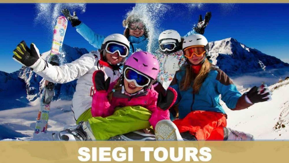 Familien Ski Urlaub in den Alpen